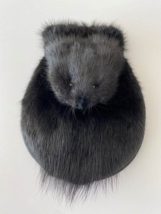 Black Muskrat Full Mask