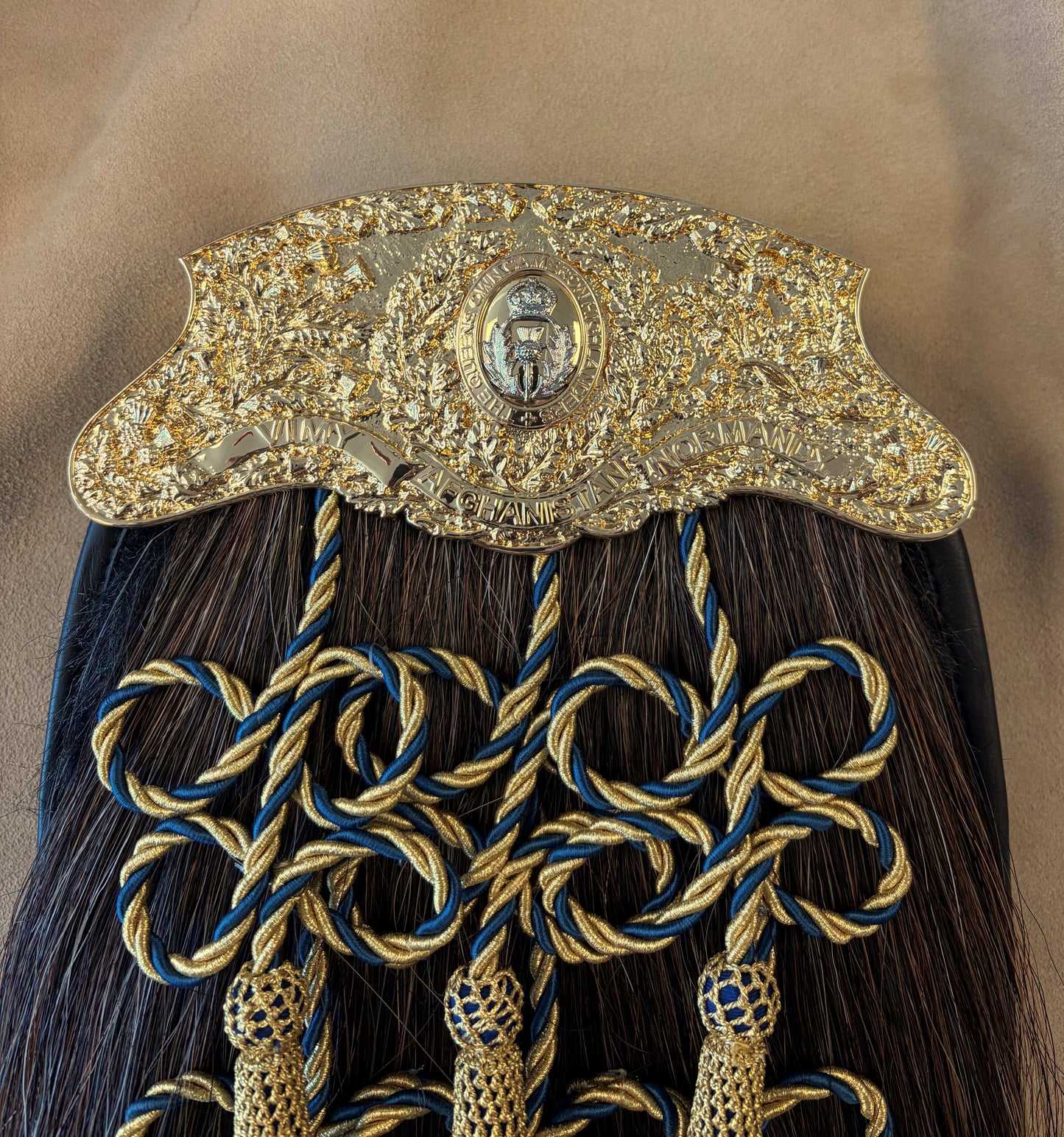 Cameron Highlanders of Ottawa Officer Horsehair Sporran