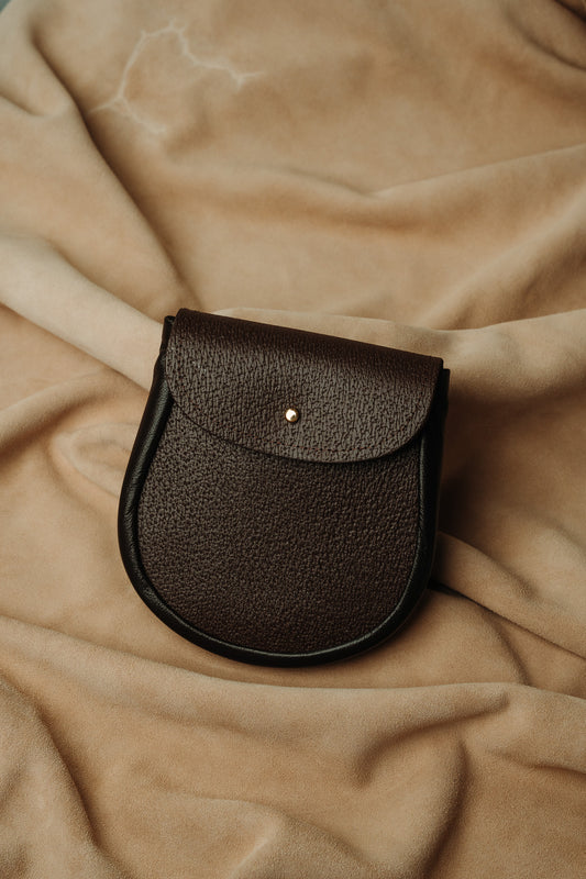 Military Style Brown Day Sporran