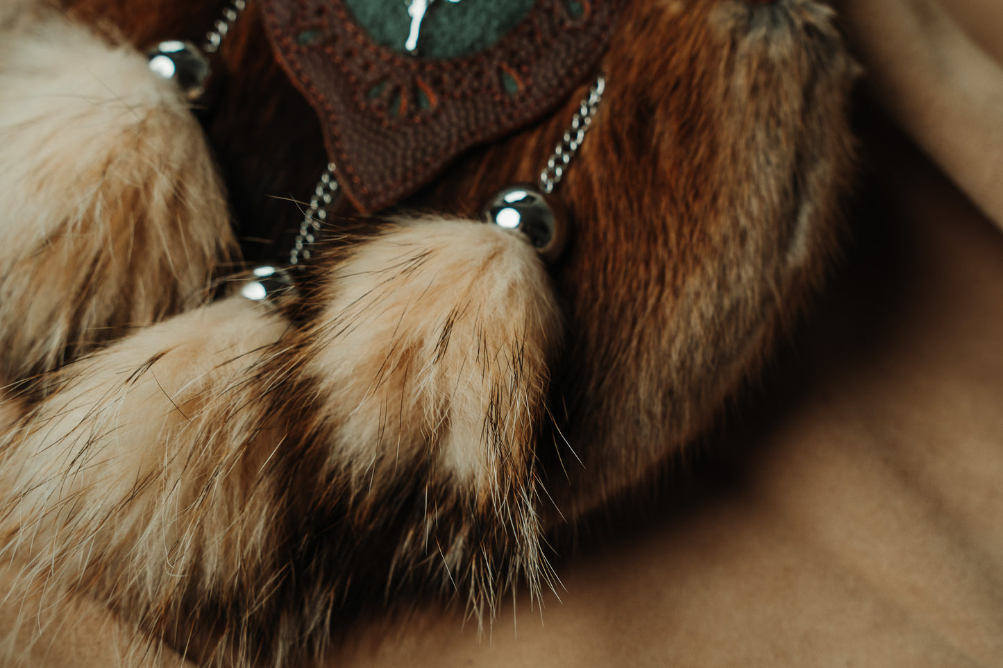 "The Vale" Fur Tassels Dress