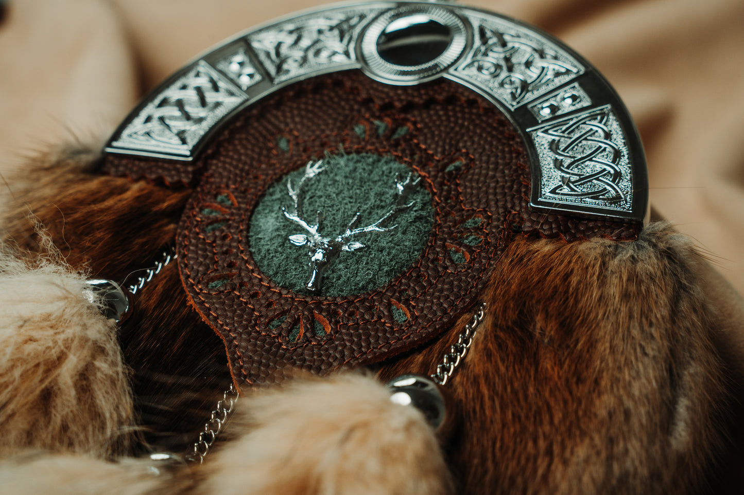 "The Vale" Fur Tassels Dress