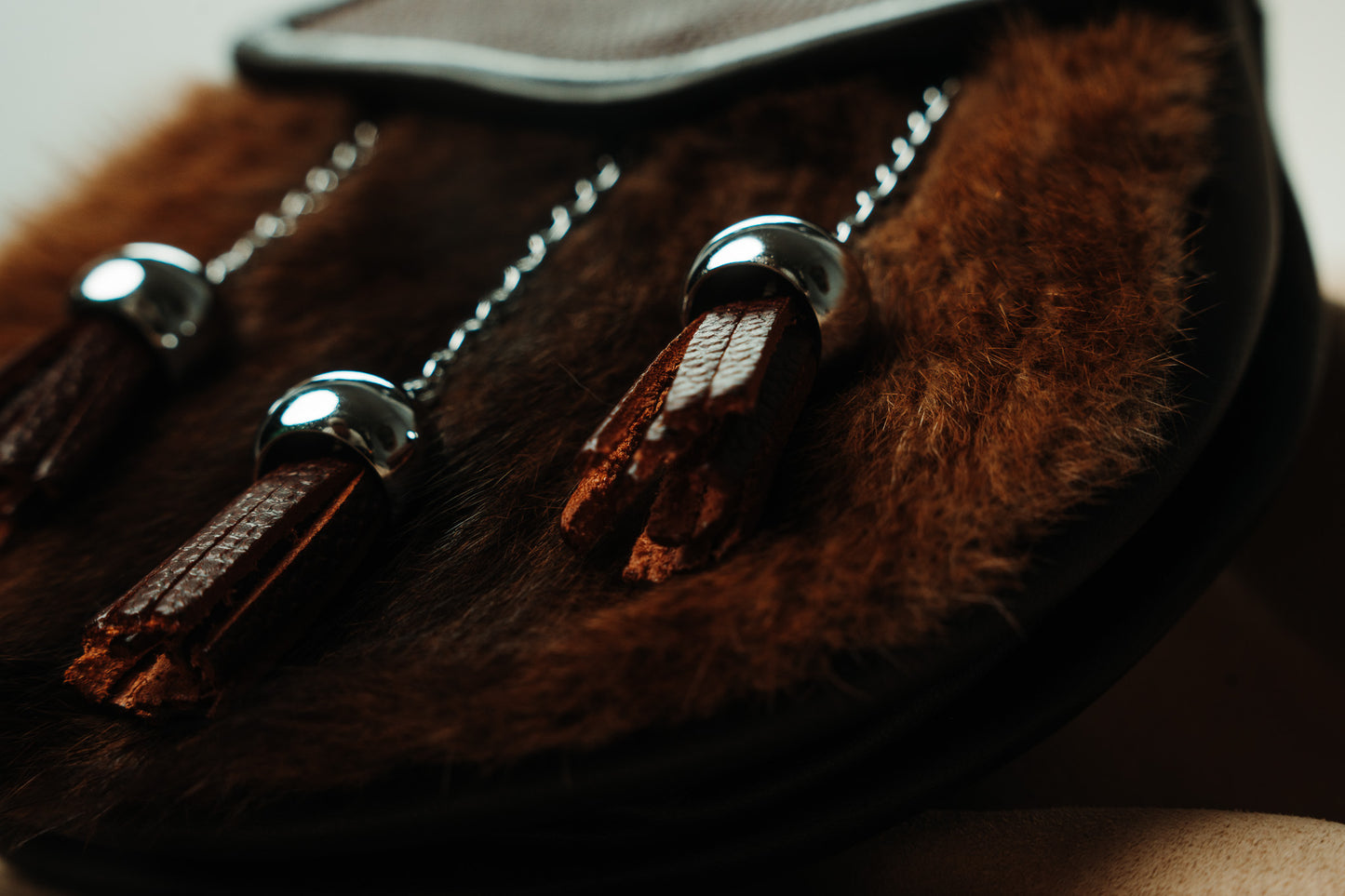 Brown Muskrat Semi Dress
