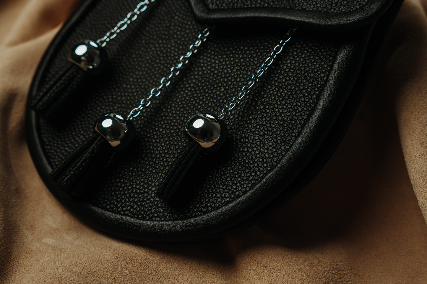Leather Firefighter Silver