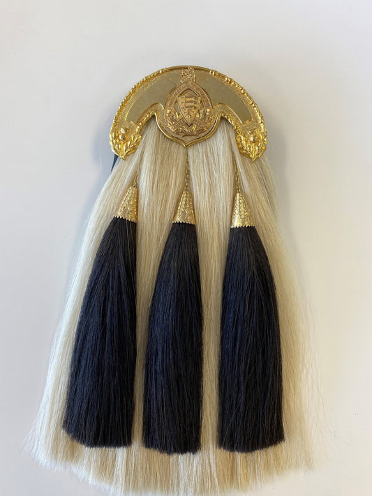 The Essex & Kent Scottish Officer Horsehair Sporran