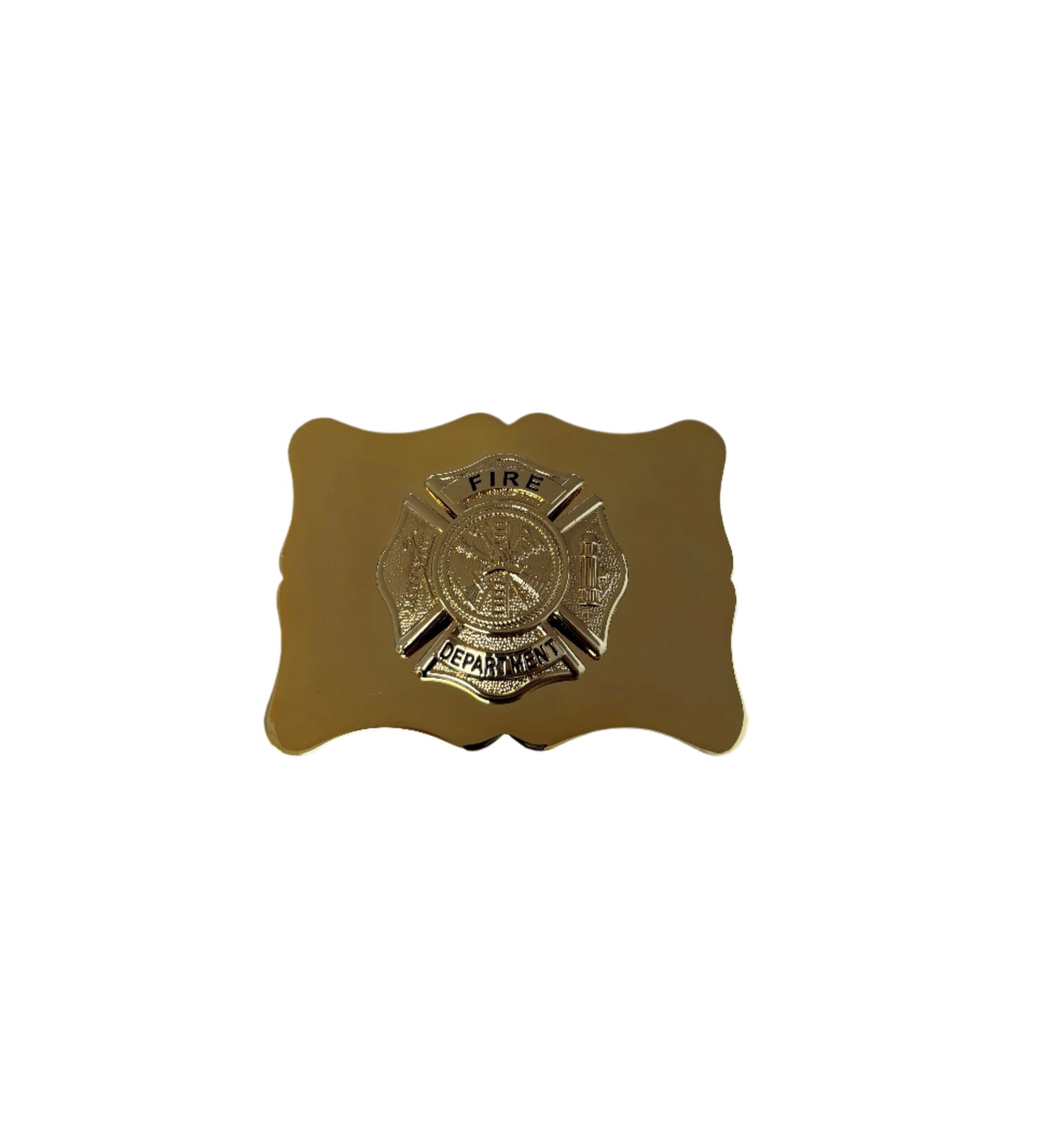 2.25" Gold Firefighter Buckle