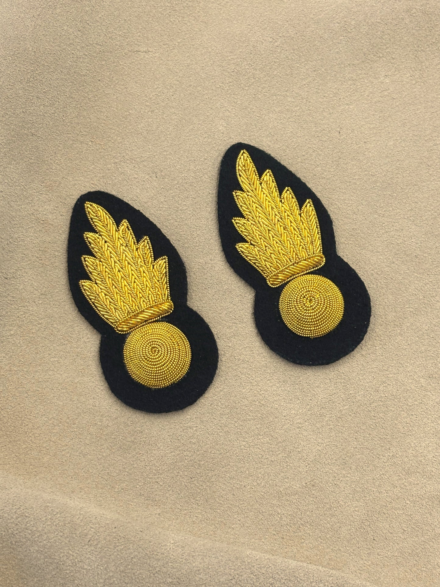 Embroidery & Wirework Badges