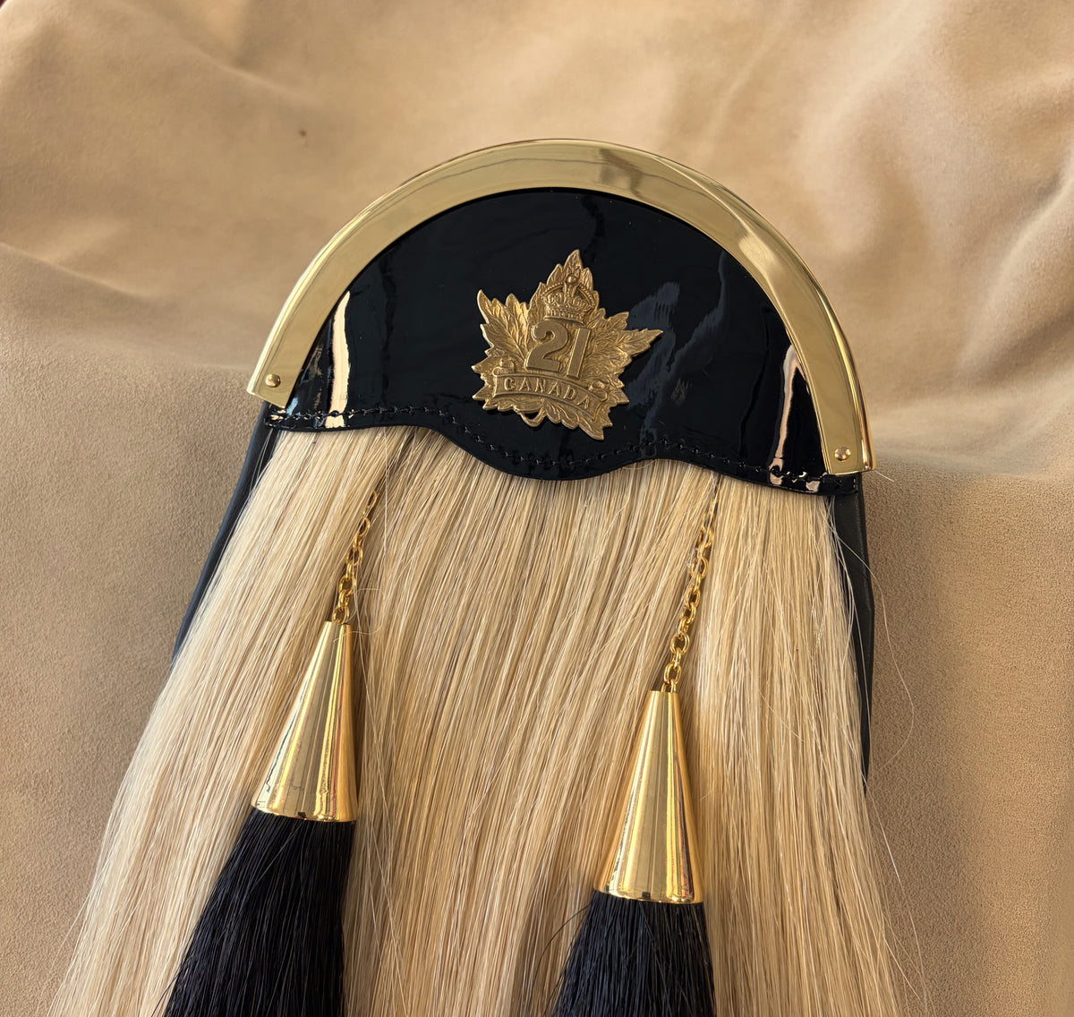 Princess of Wales' Own Regiment Pipe Band Horsehair Sporran