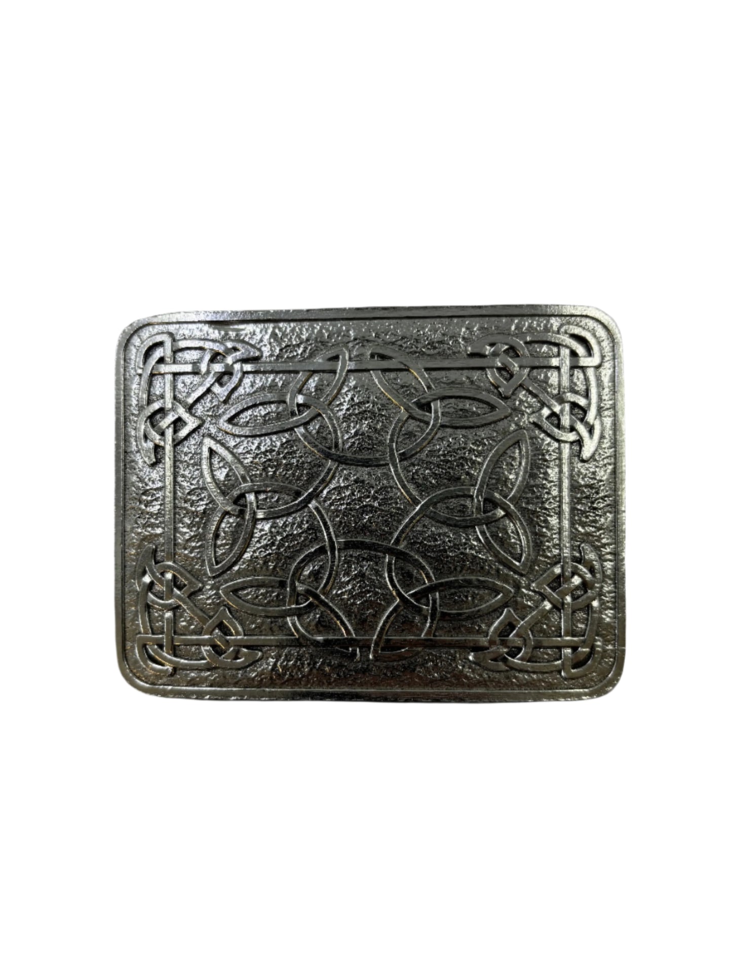 2.25" Pewter Celtic Buckle