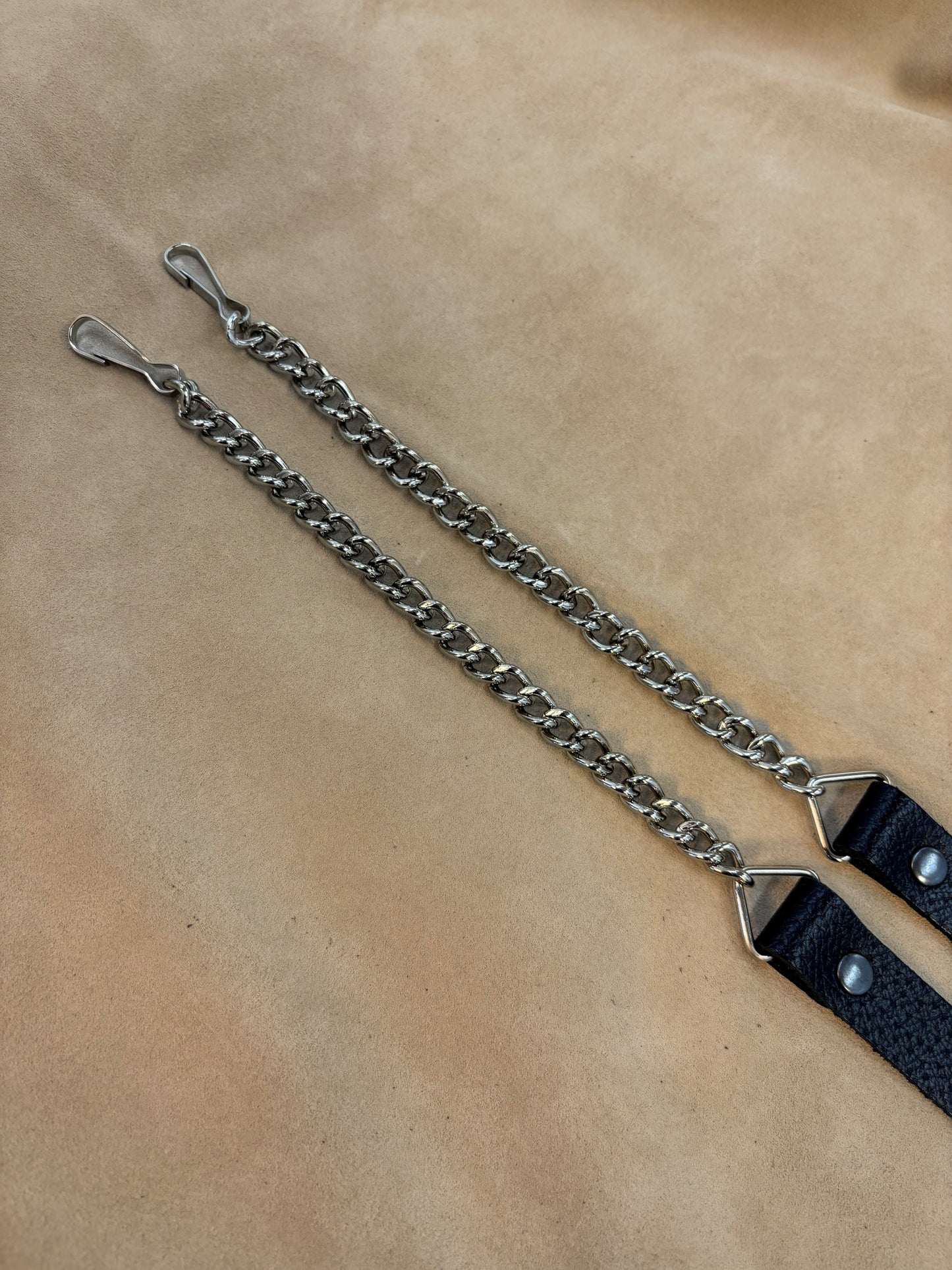 Adult Sporran Chain Strap With Silver Chain
