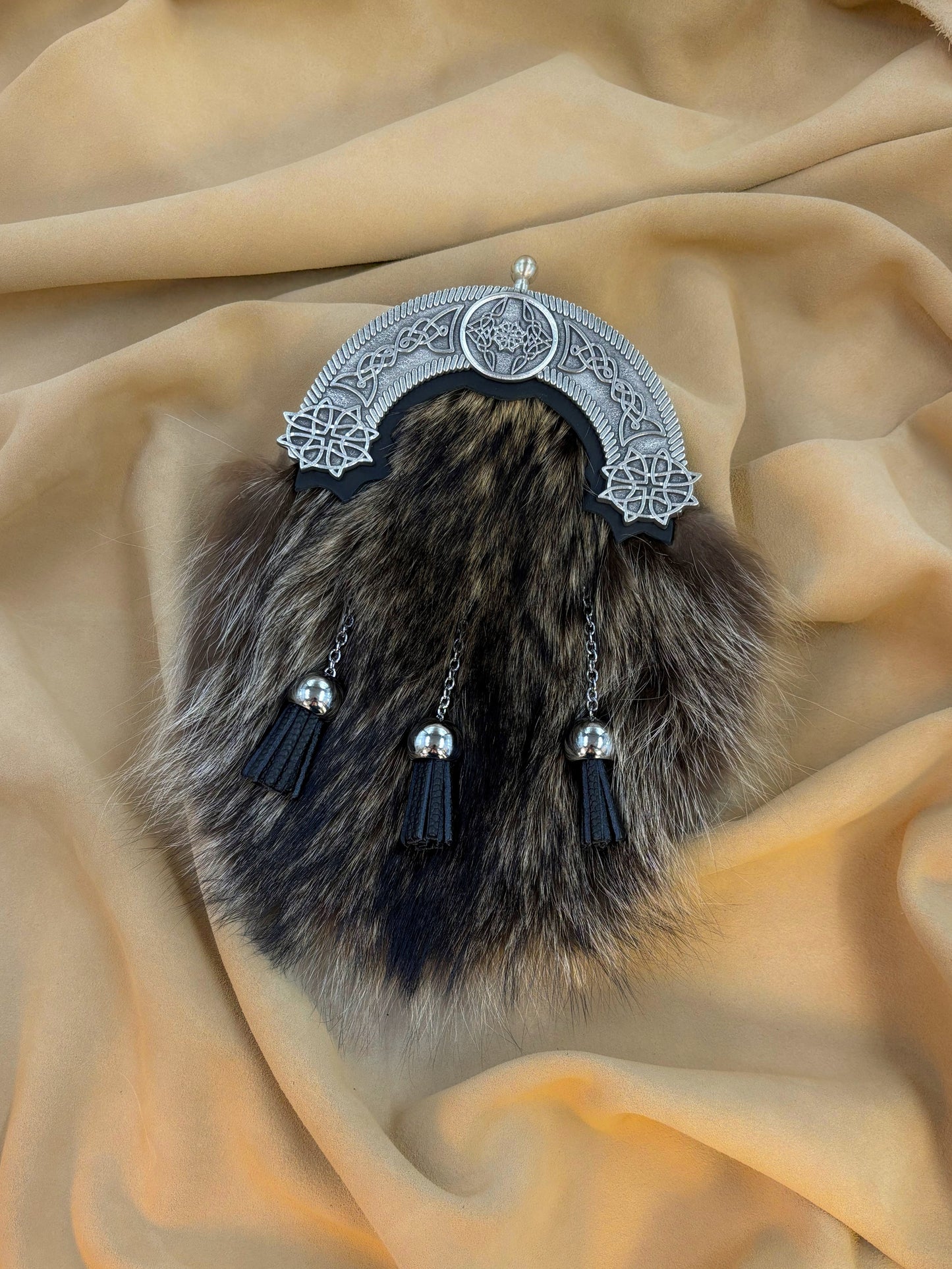 Raccoon Celtic Pewter Dress