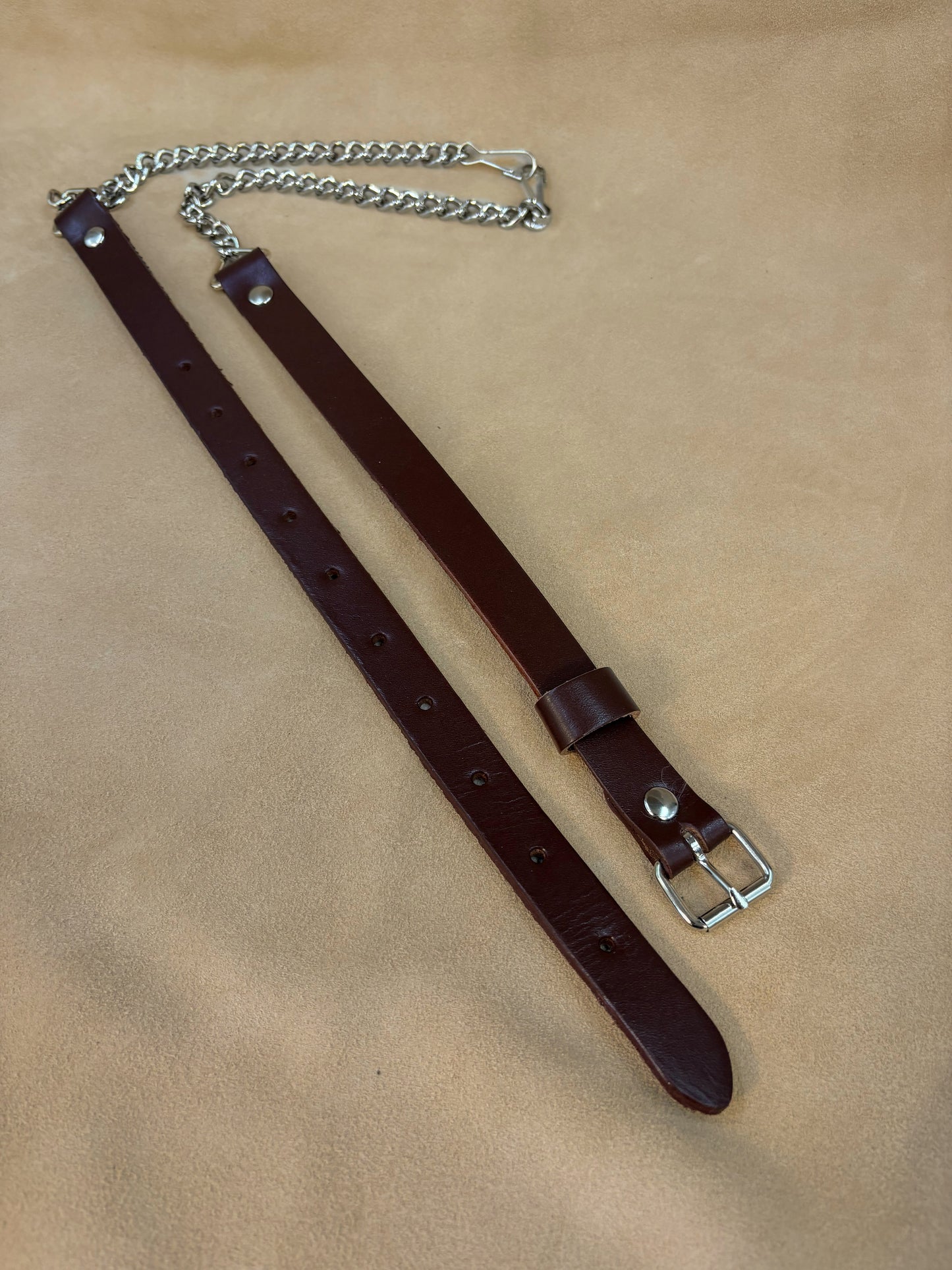 Adult Sporran Chain Strap With Silver Chain