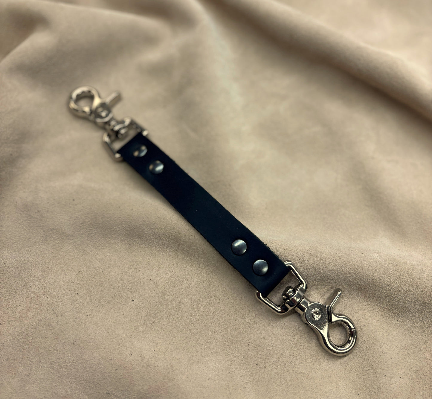 Fire Fighter Leather Radio Stabilizer Strap