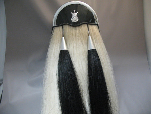 St Andrew Badge White Horsehair