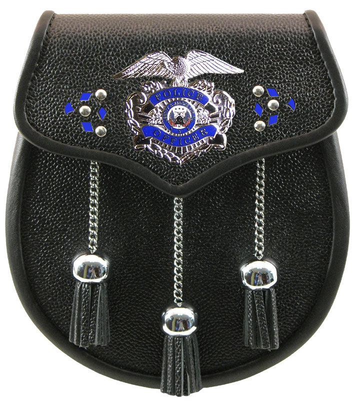 Leather Police Silver
