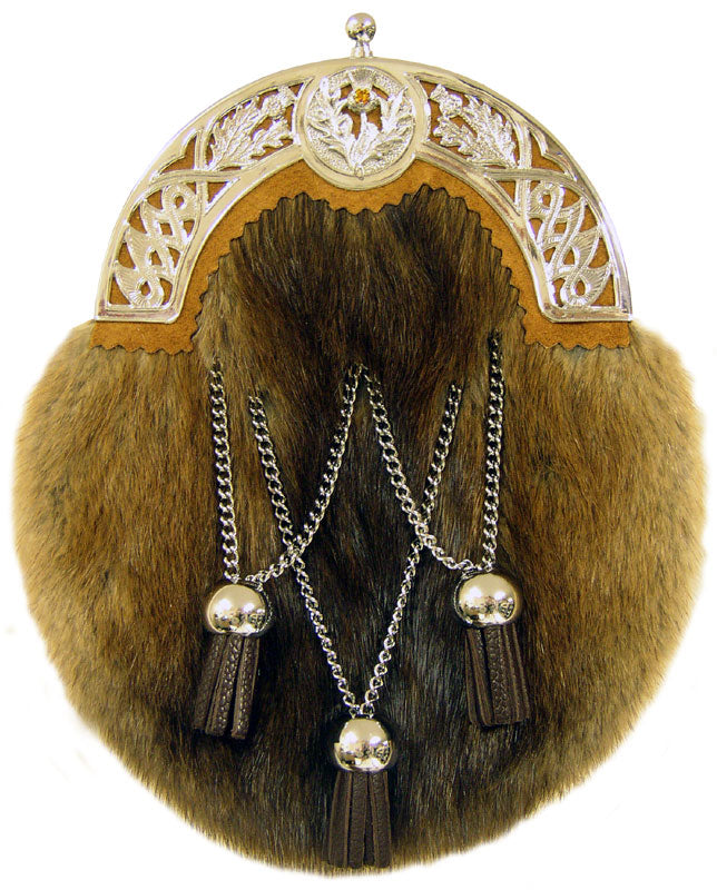 Brown Muskrat Dress
