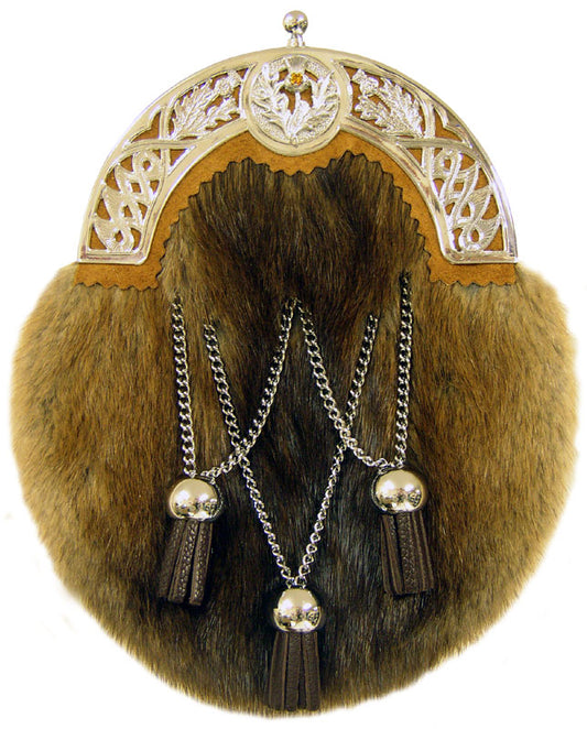 Brown Muskrat Dress