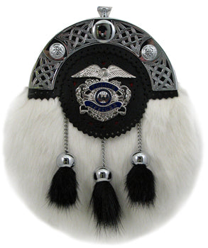 Police Full Dress White Bovine