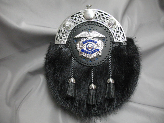 Police Full Dress Muskrat Silver