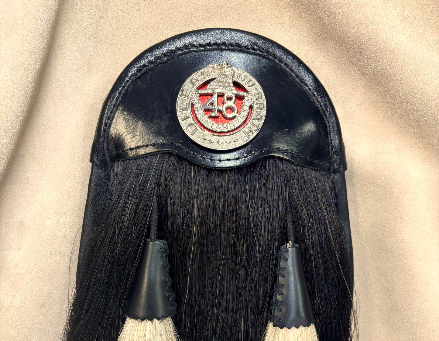 48th Highlanders of Canada Horsehair Sporran – Other Ranks
