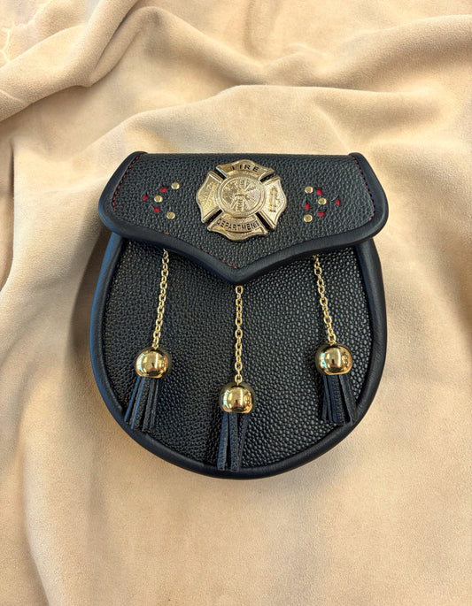 Leather Firefighter Gold