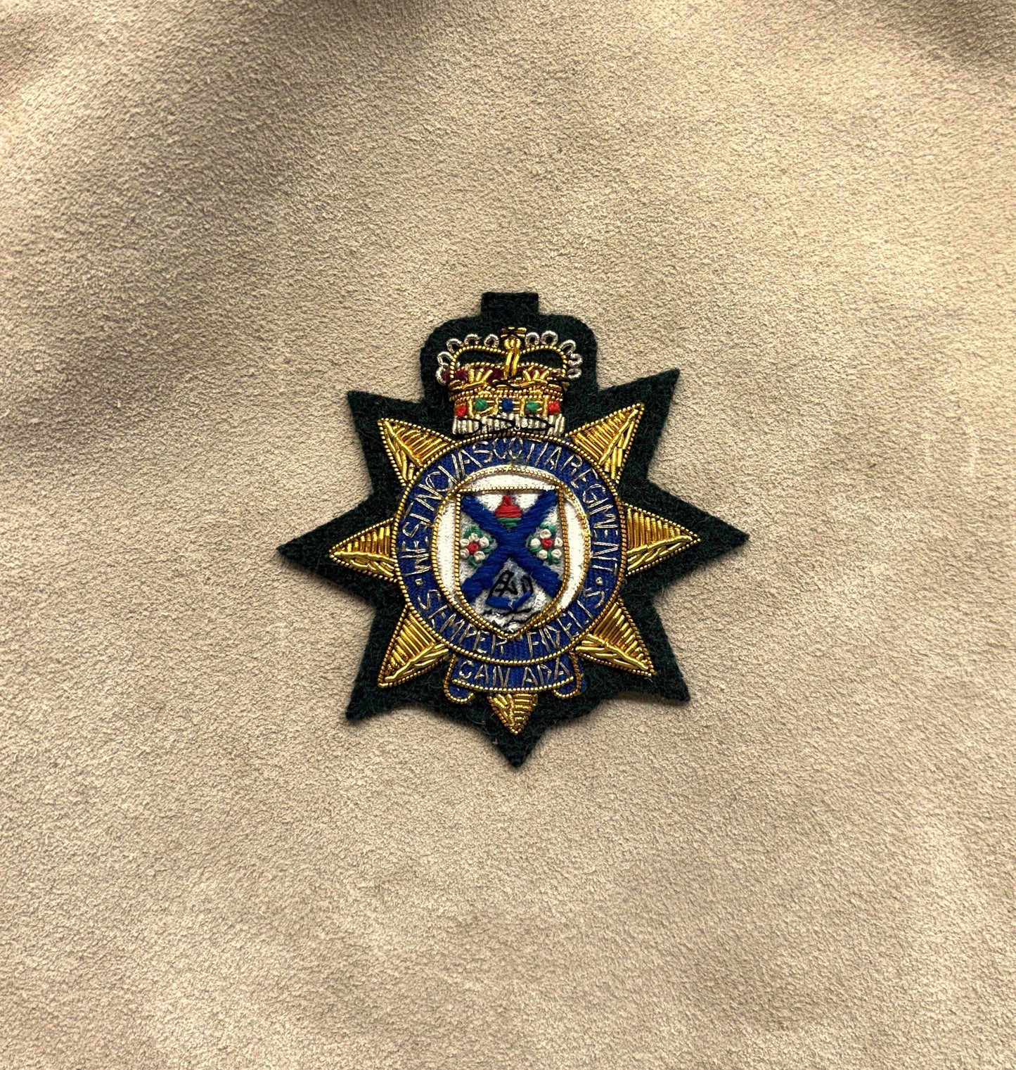 Embroidery & Wirework Badges