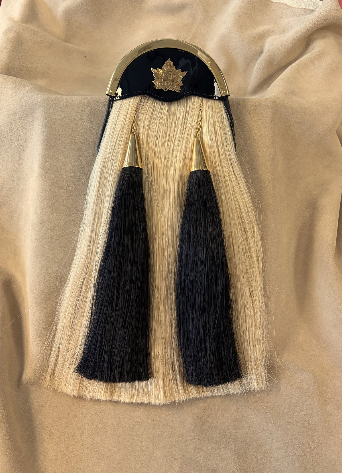 Princess of Wales' Own Regiment Pipe Band Horsehair Sporran