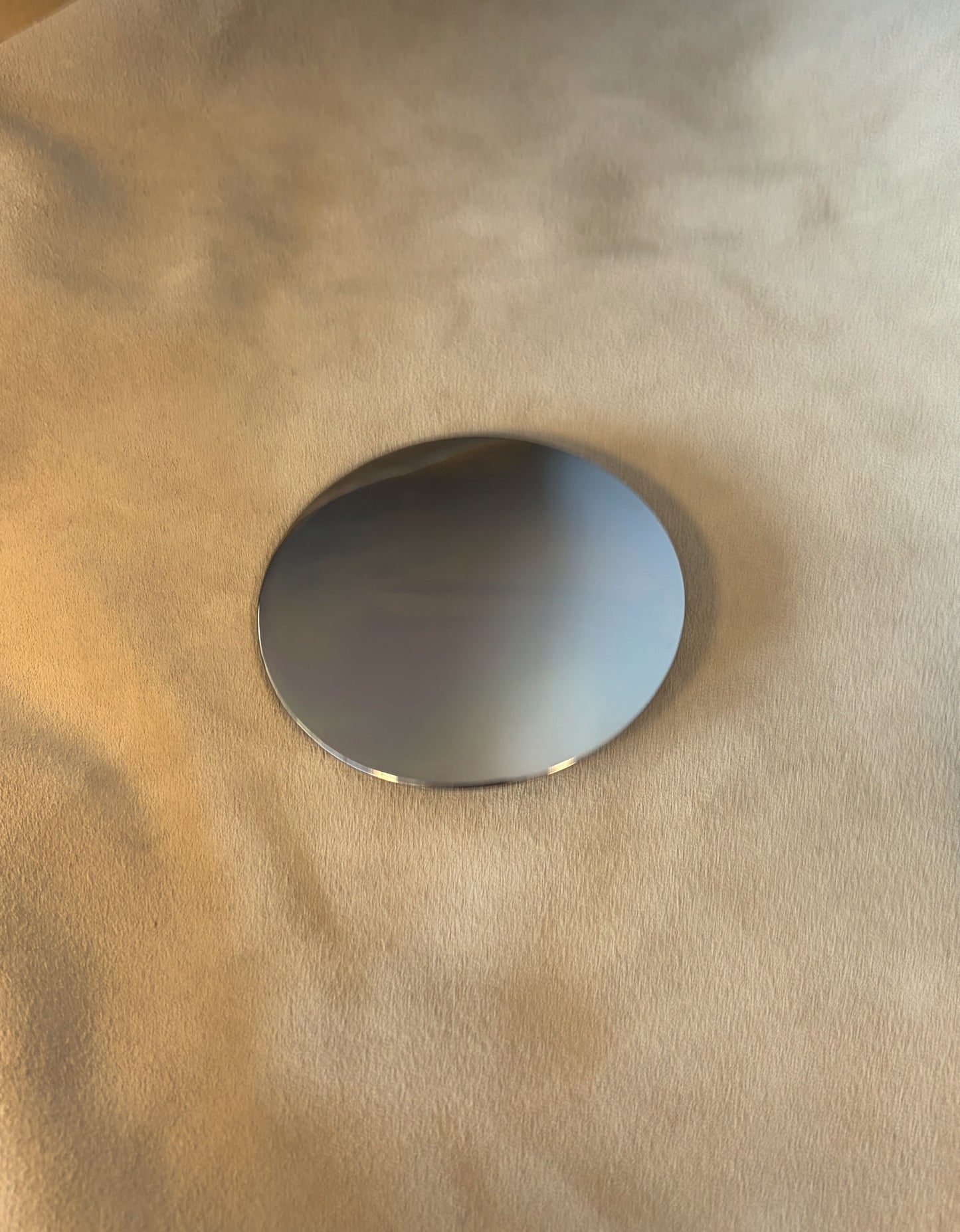 Plain Silver Brooch