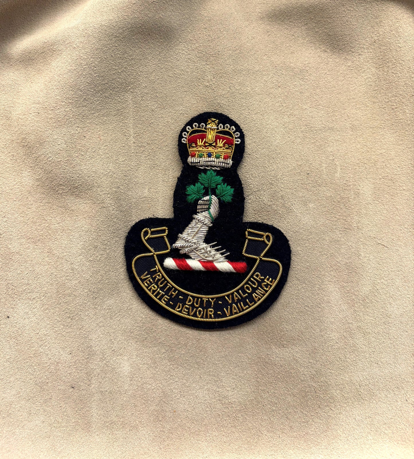 Embroidery & Wirework Badges
