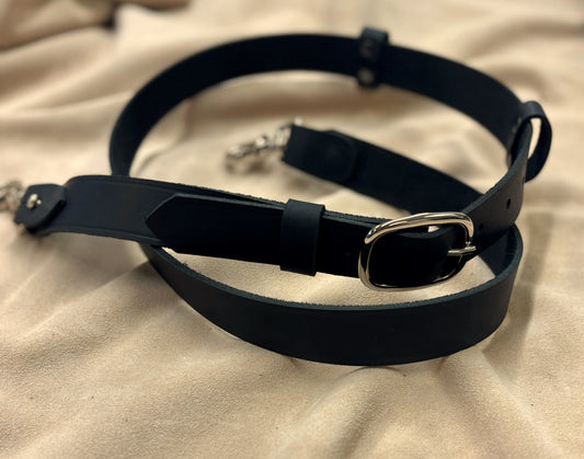 Fire Fighter Leather Radio Sling