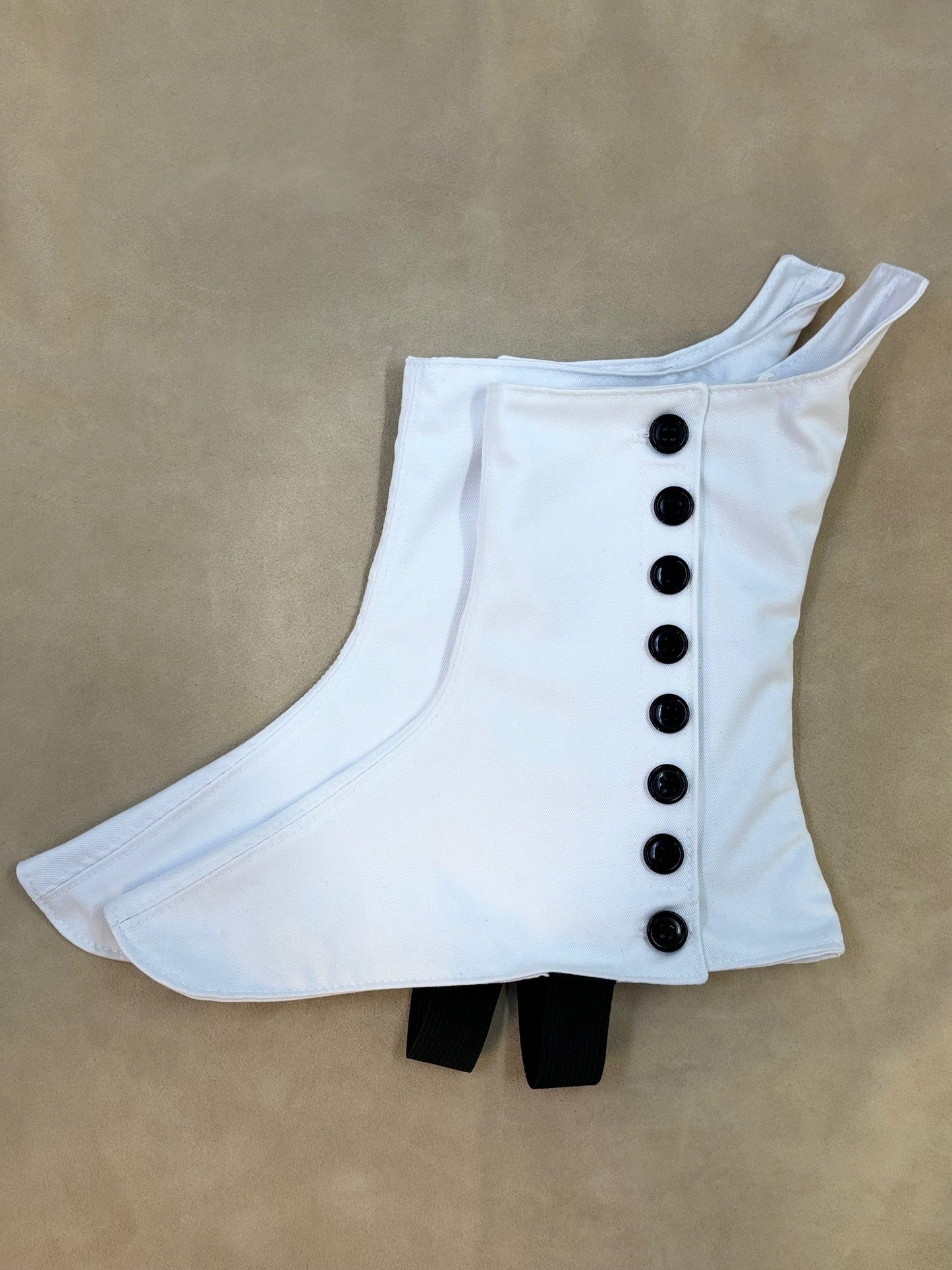 Spats - Military Grade (8 Black Buttons)