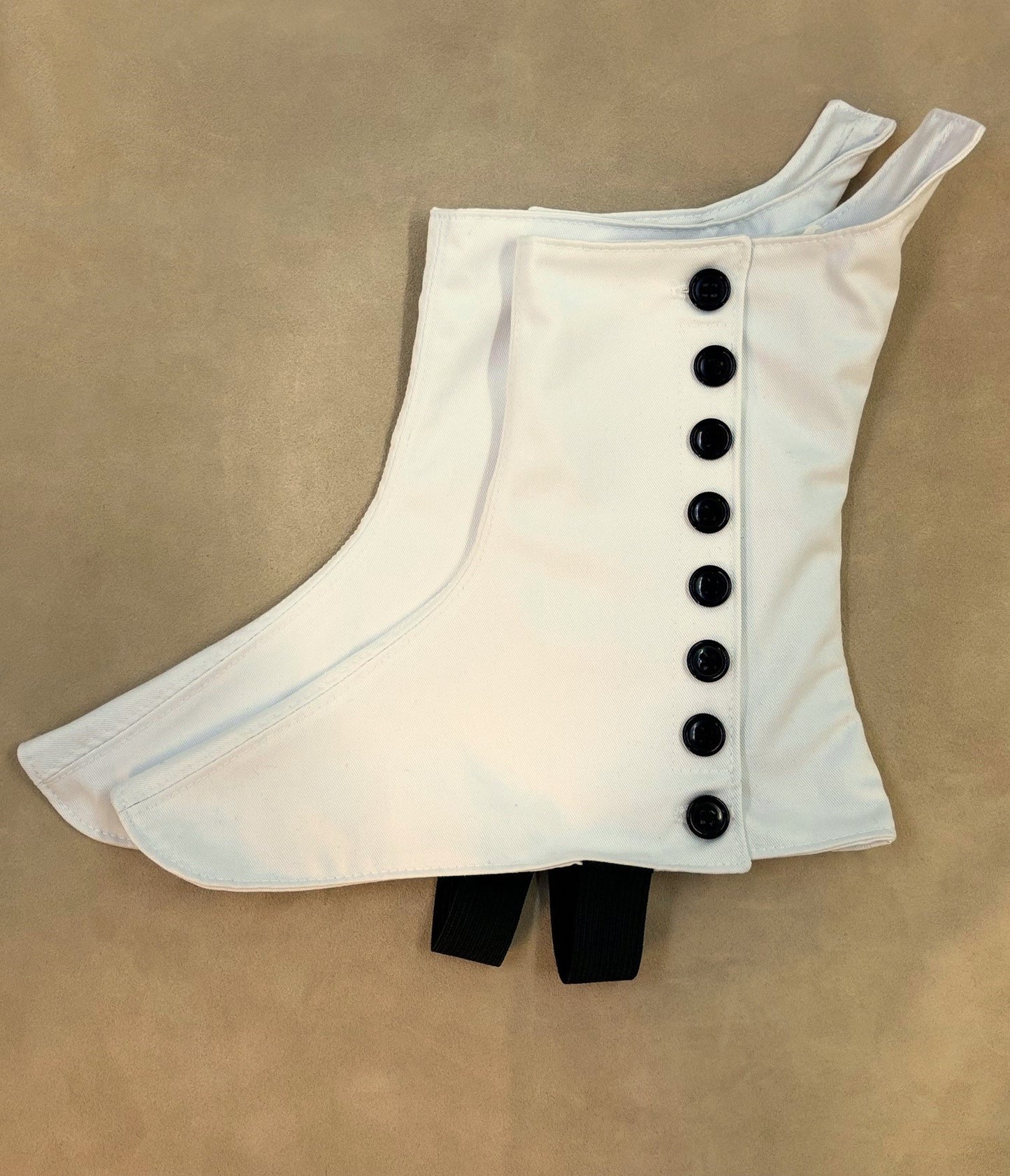 Spats - Military Grade (8 Black Buttons)