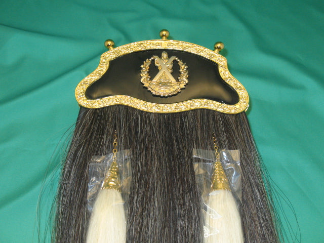 Queen’s Own Cameron Highlanders NCM Horsehair Sporran